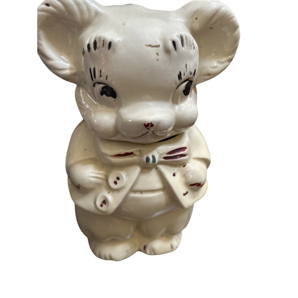 Vintage Turnabout Bear Cookie Jar